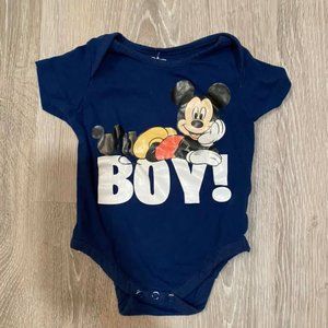 Disney Baby Navy Onesie